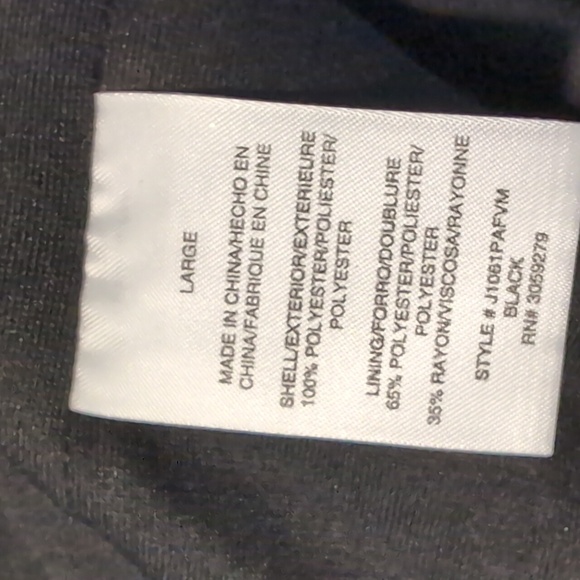 Thread & Supply black open front Teddy coat size L - Picture 14 of 14